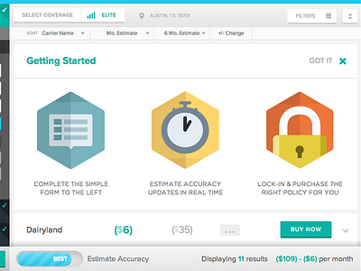 New user guide flat guide icons iz new user