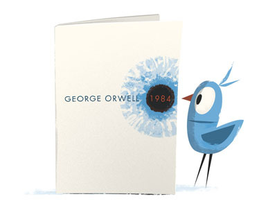1984 1984 birdsinplaces george orwell illustration