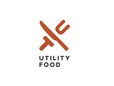 Utility Food food fork knife simple