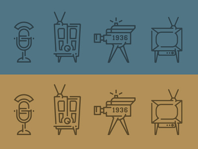 Broadcasting Icons broadcasting camera icon microphone monicon nbc radio tv