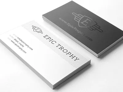 Epic Biz Card business card clear uv epic luxury trophy