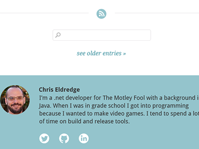 Blog Footer