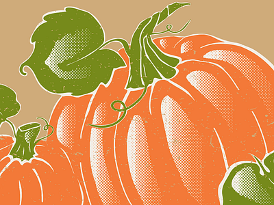 Zupan's Fall Kraft Bag bag fall grocery halloween harvest pumpkin zupans