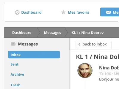 Message draft V2 admin design message