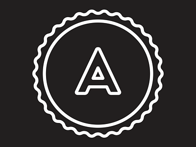 AwesomeThings illustration logo rebrand seal vector