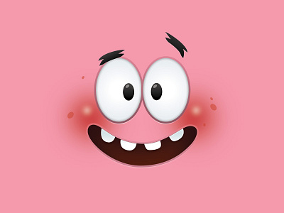 Patrick Star character design illustration patrick star spongebob