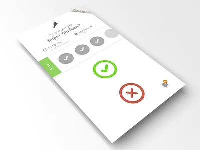 Wireframe / Visual 7 comment feed food icons ios maps menu poll wireframe