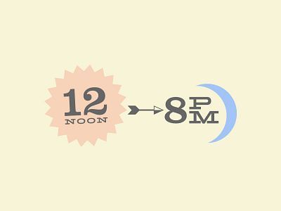 12noon clarendon flyer hellenic wide typography