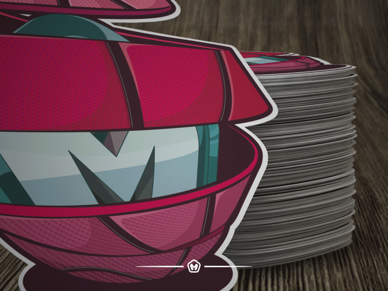 Stickers Maztrone X Sticker Mule artwork dribbble graphic logo logotype maztrone stickermule stickers vector