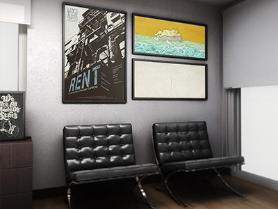 The Office MockUp easy edit mock office paste poster preview print psd template up work