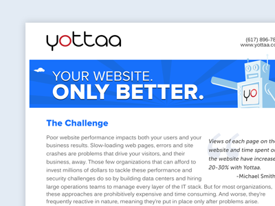 Yottaa Datasheet datasheet print yottaa