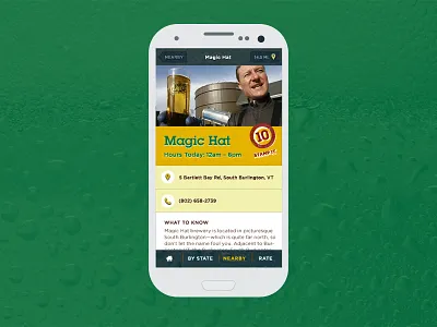 10 Breweries Screen app beer frosty gotham guide lubalin graph