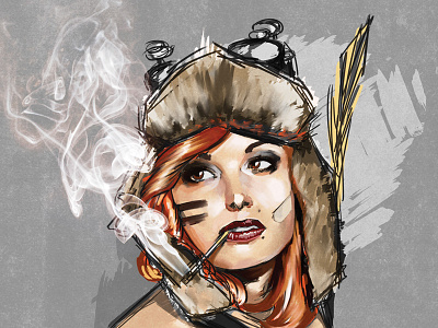 Tank Girl Continued illustration