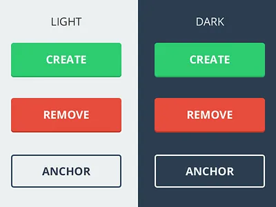 Call that action button buttons cta flat green red