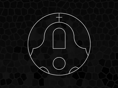 Arkadi Monastery church crete icon logo map monastery orthodox outline portal