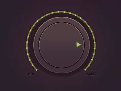Volume Knob knob ui volume