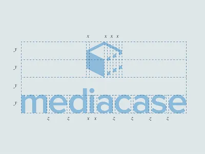 Mediacase Logo clean corporate logo mediacase