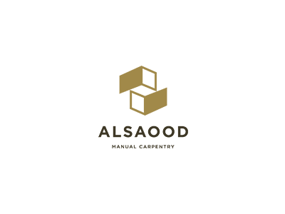 Alsaood carpentry john dervishi logo mark