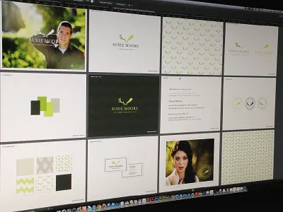 Susie Moore Brand Boards antler braizen feather green ikat modern organic pattern photographer photography