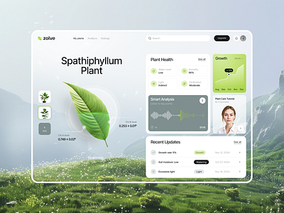 Dashboard for an Agriculture Product ✦ Zolve design interface product service startup ui ux web website