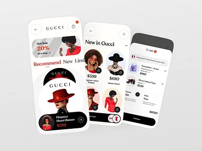 Fashion Shopping - App Concept app app design design e commerce app e shop ecommerce ecommerce app mobile app shop shoping shopping shopping cart