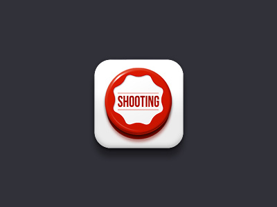 Shooting icon icon symbol