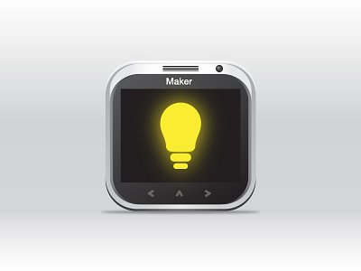 Maker Icon android apple bulb icon icons idea ios iphone mark phone