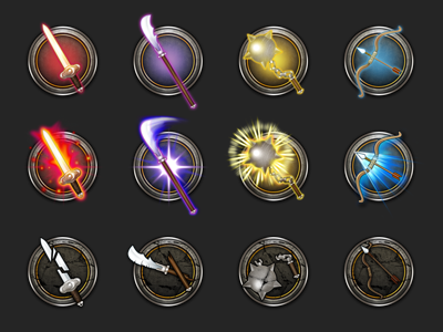 Weapon Icon game icon mobile ui weapon