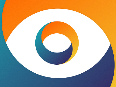 Eye-Con 2 (WIP) corporate eye glasses gradient group icon logo optical spectacles swirl swoosh
