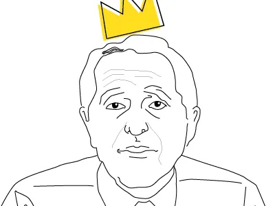 Doug Englebart englebart internet mouse portrait