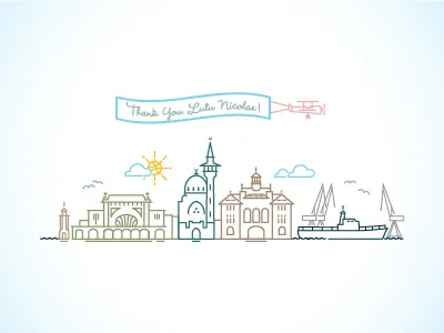 Thank you Lutu Nicolae city constanta debut line craft line work thank you