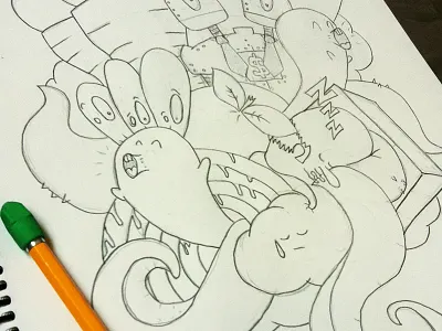 Illustration Preview concept illustration