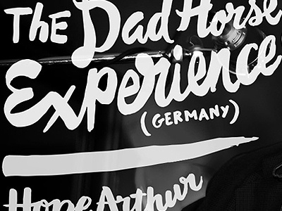 Gig Poster black and white gig hand drawn hand drawn type lettering music poster type typography