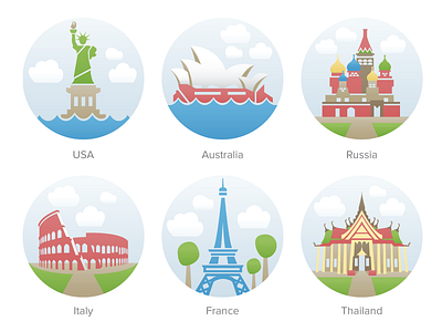 Location Avatars avatar countries icon