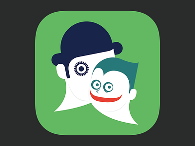 Wechat Bad Guy Mod chat clockwork icon ios7 joker wechat