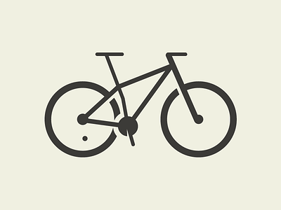 Mountain Bike bicycle bike icon mountain bike pictogram solid