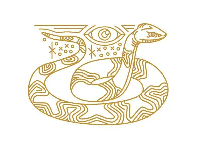 Black Magic Detail Shot bike black cycling eye magic occult pentagram snake star vector wheel