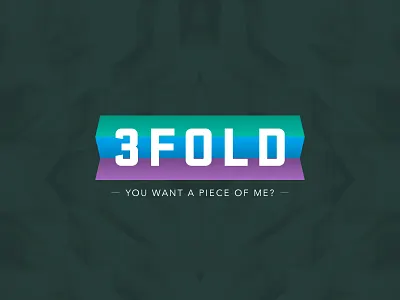 Better name buzzwords flat fold logo low poly stratum