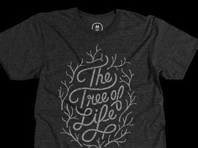 Tree Tee on Cotton Bureau cotton bureau design shirt tee tee shirt type typography