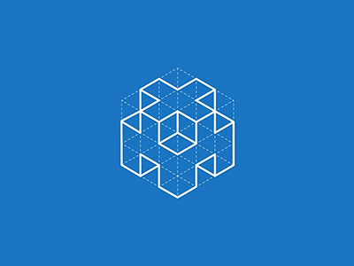 MacPlus Backup Strategies and Deploy Icon blue cube icon