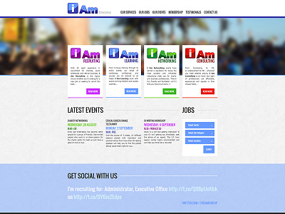 I am Enterprises Website website website design