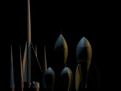 Rocket Man 3d after effects cinema 4d design modeling rocket