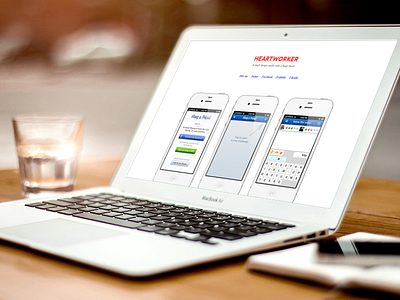 Heartworker design heartworker portfolio website