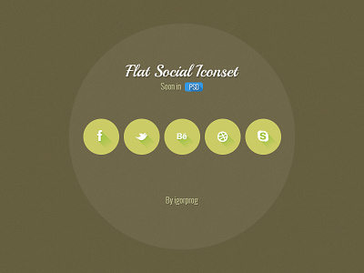 Free Social Iconset Teaser icons