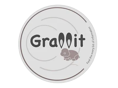 Grabbit Logo app badge hare illustration ios logo mascot rabbit