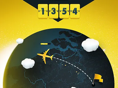 Valofrit blue dogstudio illustration new york travel webdesign website yellow