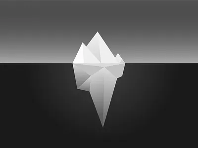 Iceberg illustration iceberg icy illustration image