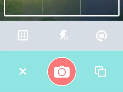 Camera Controls camera clean flat icons minimal ui ux