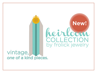 Heirloom Collection logo trade show graphic