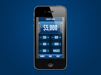 Trivia Track app game ios jeopardy nerd ui